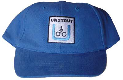 Unstrut-Radweg-Basecap blau